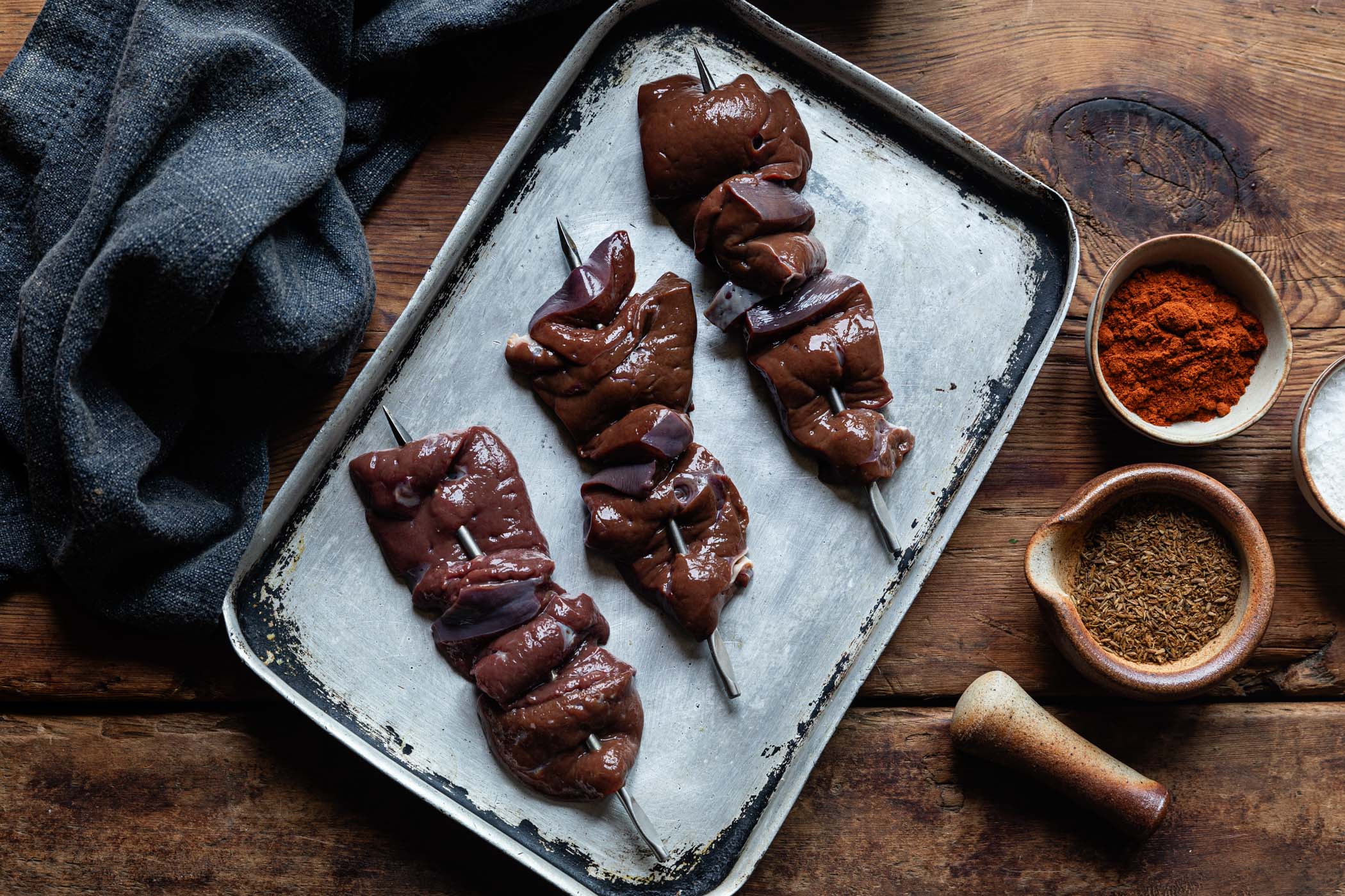 Beef Liver, Sliced