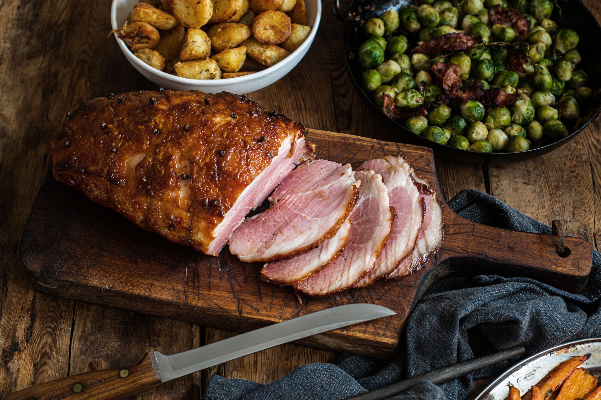 Dry-Cured York-Style Ham, Boneless & Uncooked