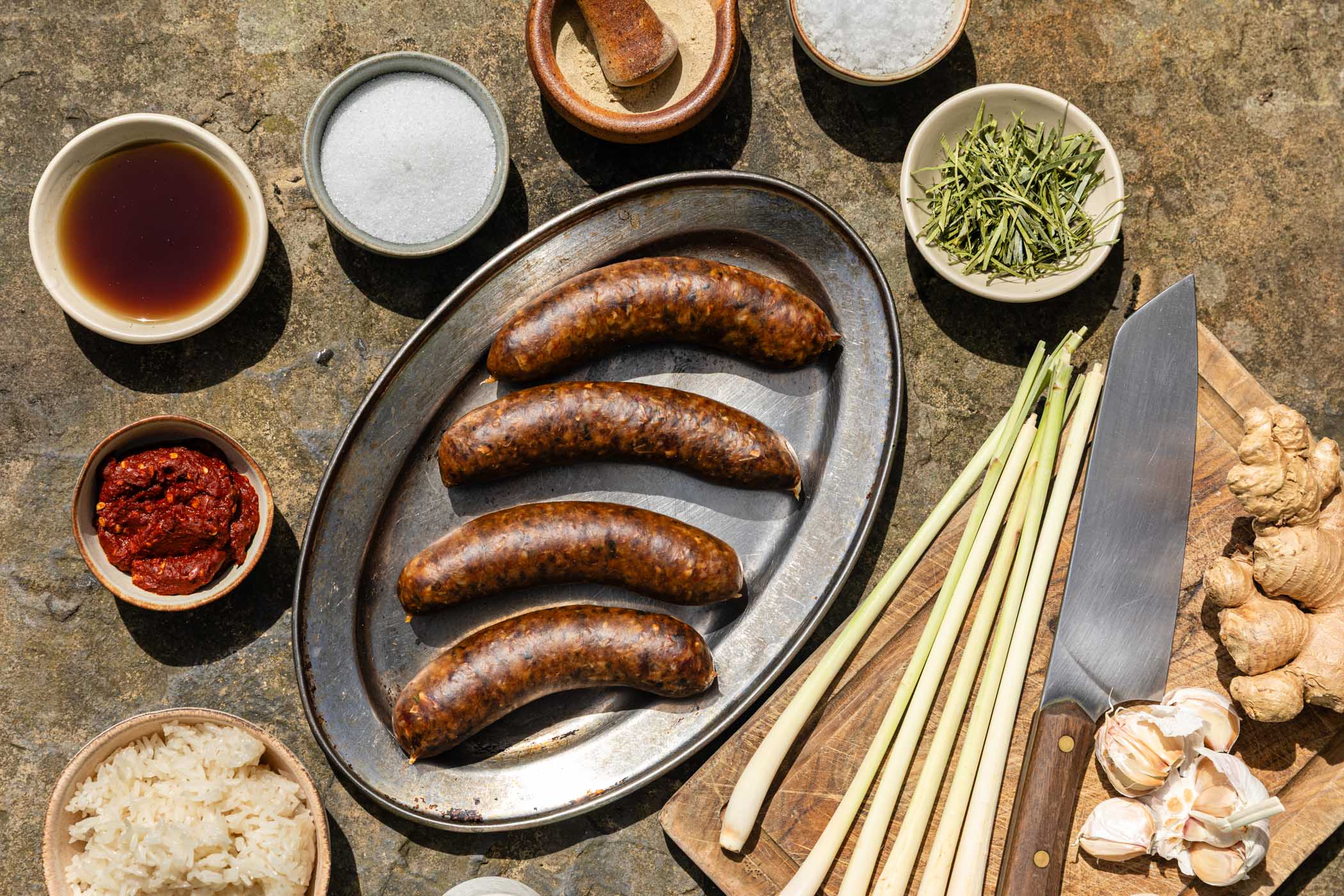 x barang | Kwa Ko Beef Sausages