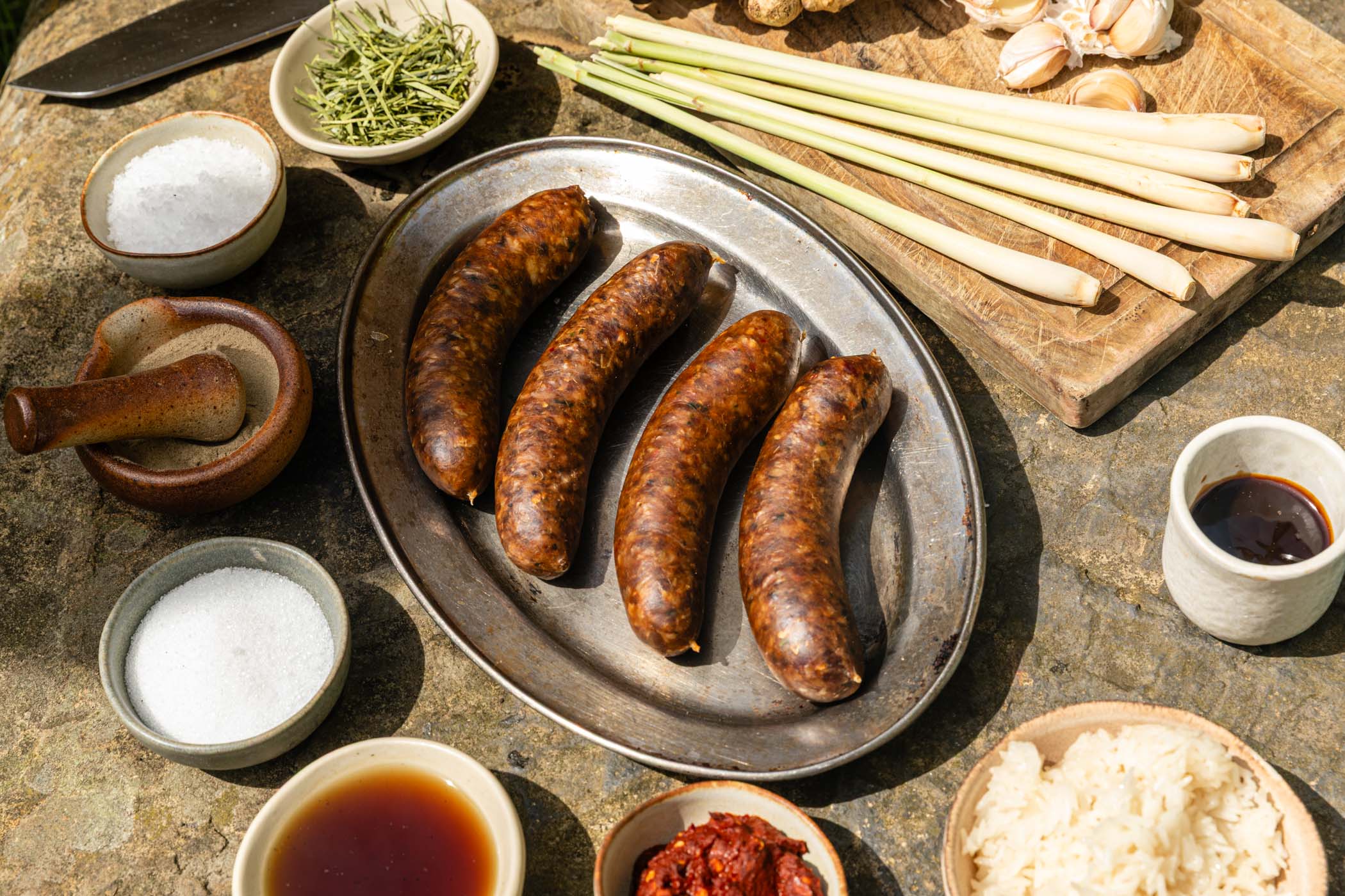 x barang | Kwa Ko Beef Sausages