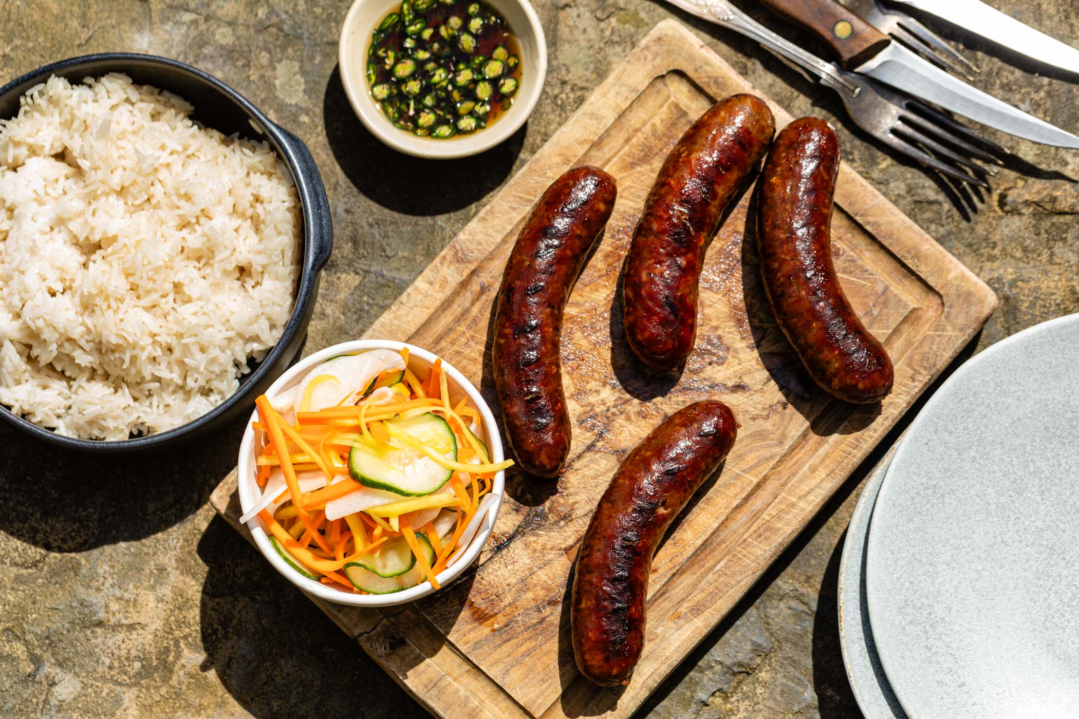 x barang | Kwa Ko Beef Sausages