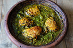 Chicken Thighs, Bone-In Skin-On