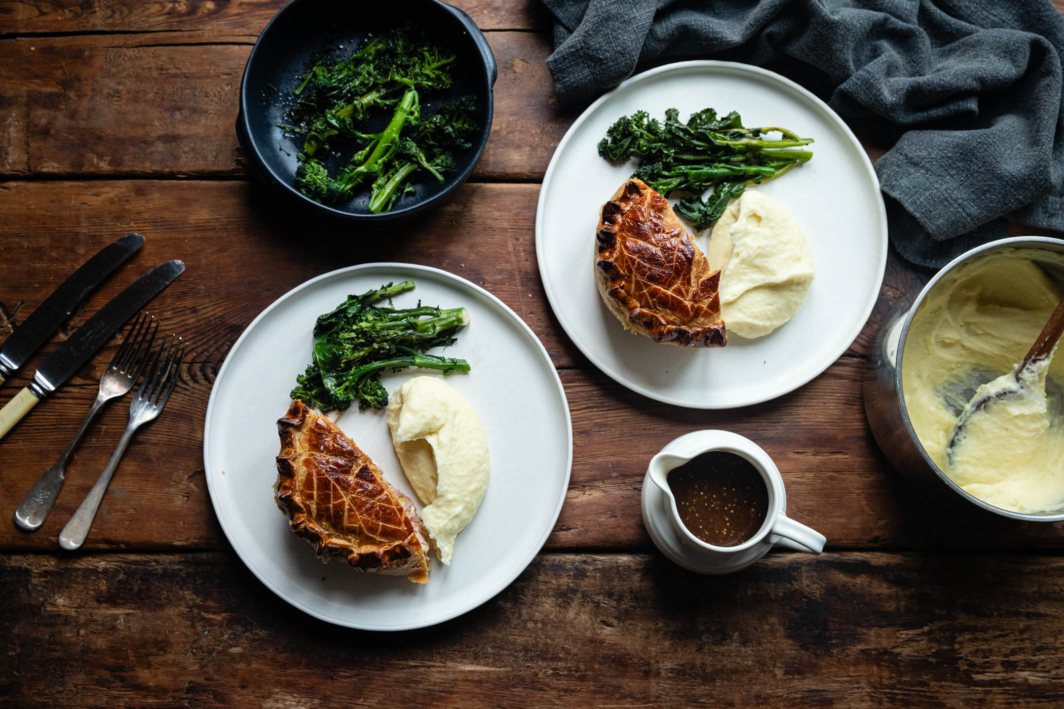x Finer Pleasures | Chicken, Ham & Mushroom Pie