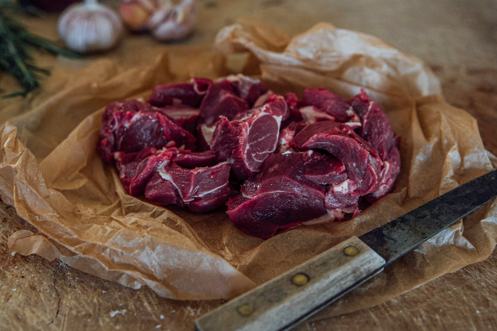 Diced Shoulder of Lamb