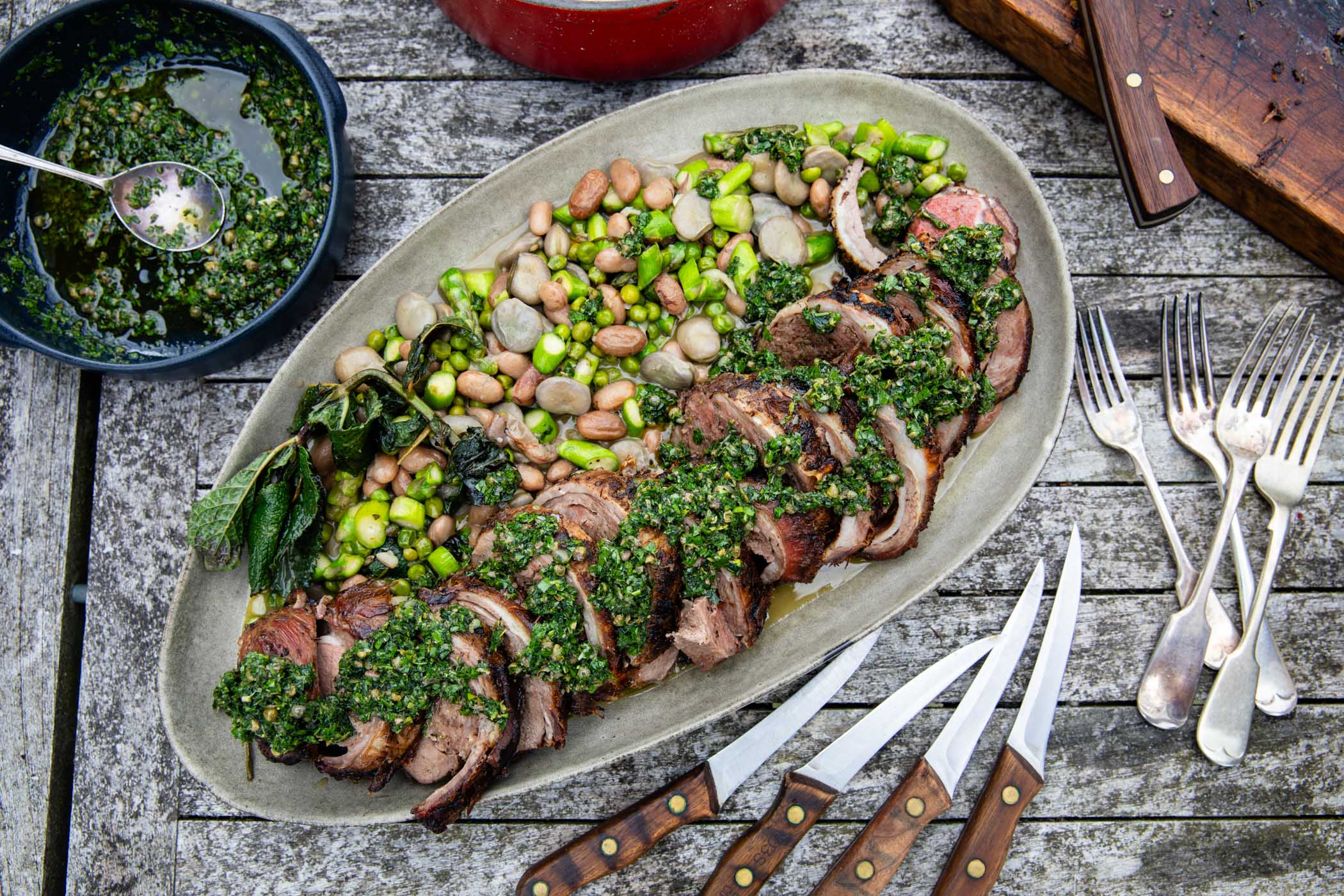 Rolled Saddle of Swaledale Hogget
