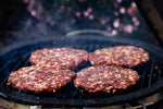 Smoked Lardo Steak Burgers