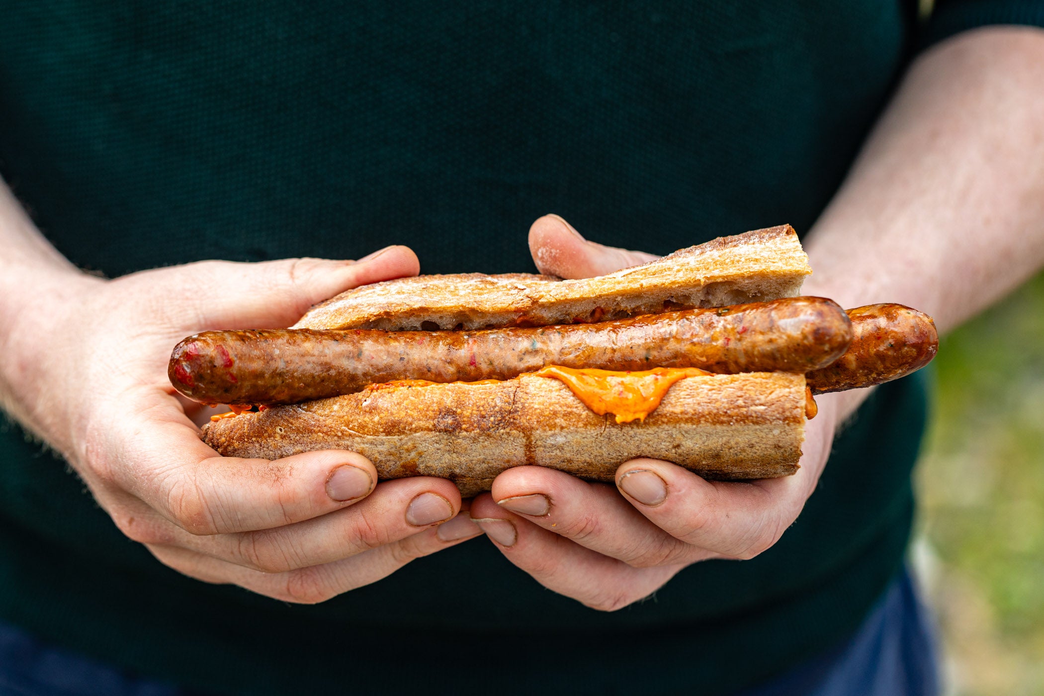 Henry Harris’ Lamb Merguez with Harissa Aïoli
