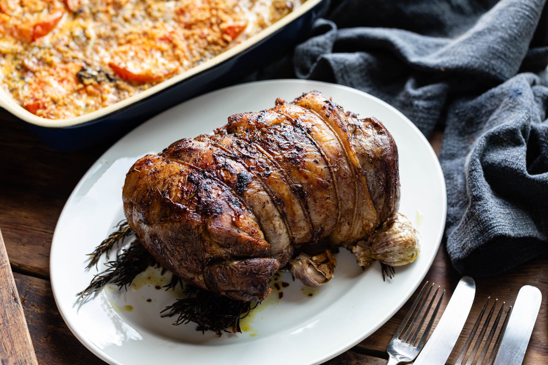 Leg of Swaledale Mutton, Boneless & Rolled