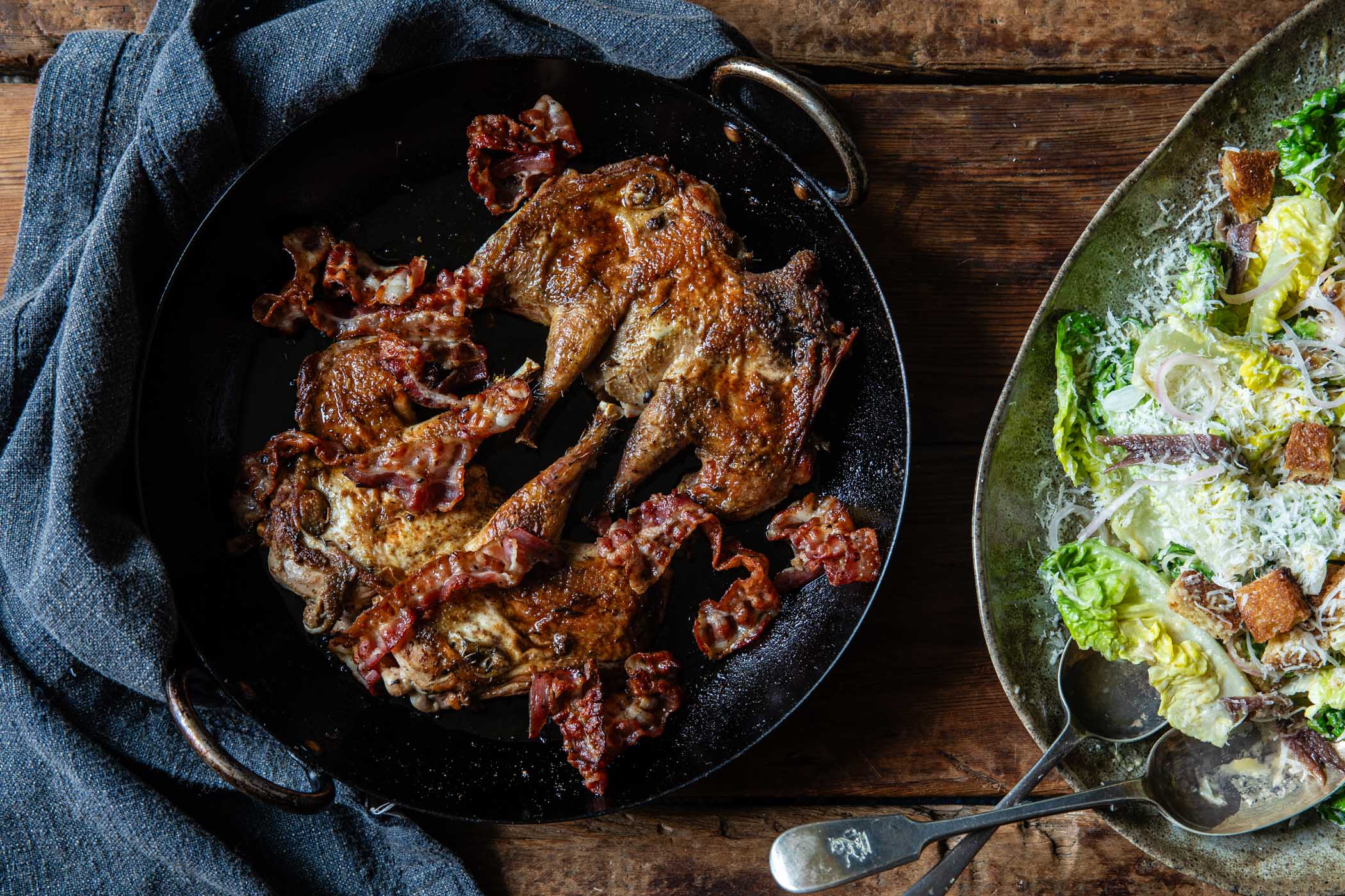 Brace of Wild Partridge, Whole