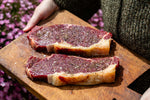 Sirloin Steak with Smoked Bone Marrow Butter