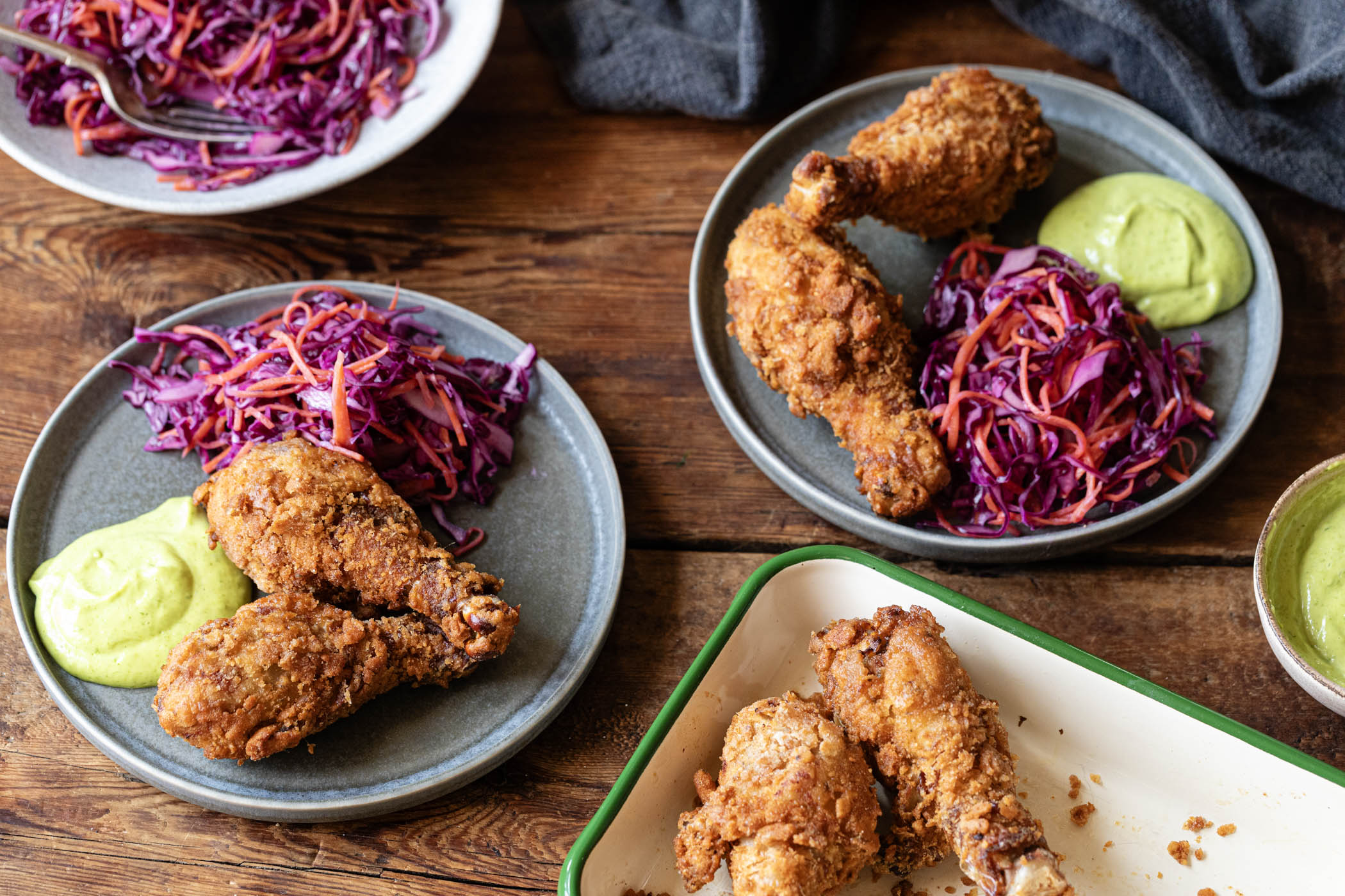Buttermilk-Brined Chicken Drumsticks