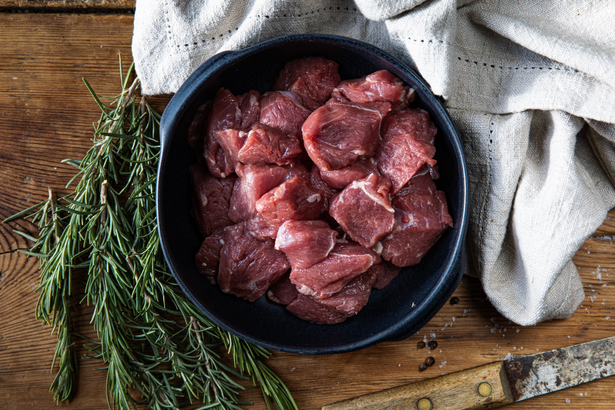 Diced Leg of Lamb