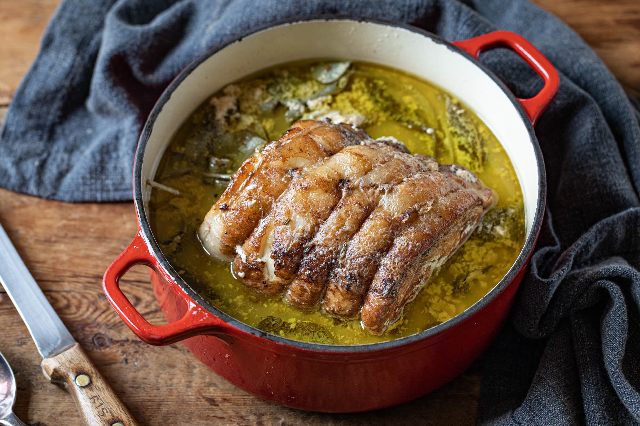 Pork Shoulder, Boneless, Rindless & Rolled
