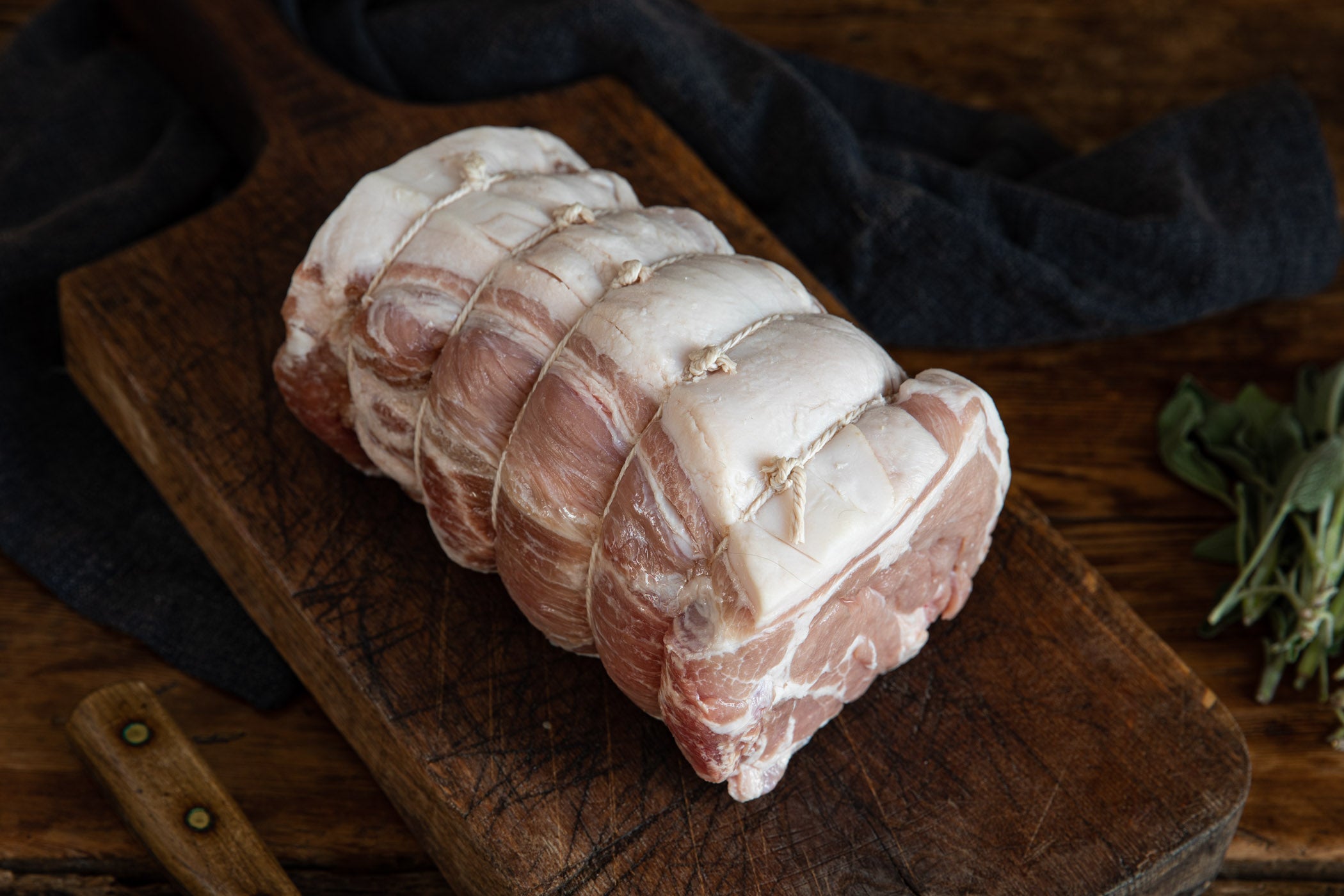 Pork Shoulder, Boneless, Rindless & Rolled